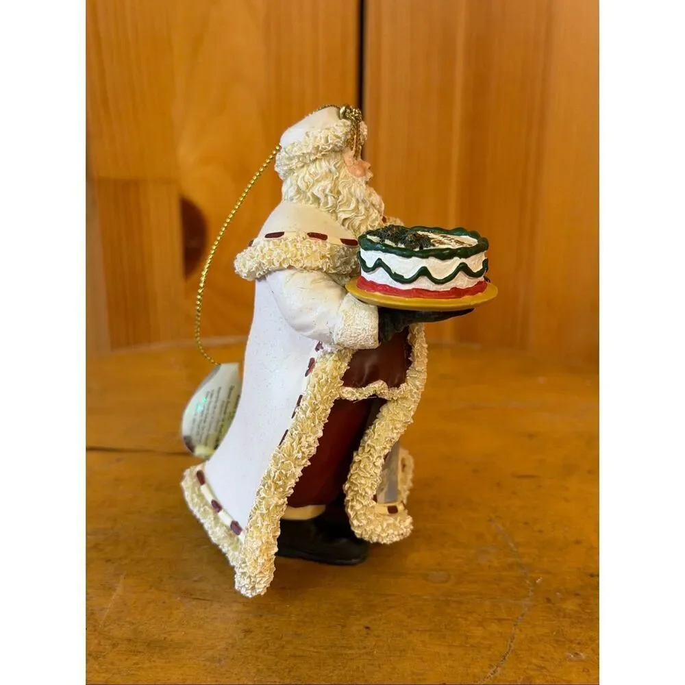 2004 Ashton Drake Olde World Santa Ornament Thomas Kinkade (7226)